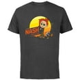 thumbnail image 1 of Star Wars Young Jedi Adventures Nash Durango & RJ-83 Sun - Short Sleeve Cotton T-Shirt for Adults - Customized-Charcoal, 1 of 5