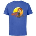 thumbnail image 1 of Star Wars Young Jedi Adventures Nash Durango & RJ-83 Sun - Short Sleeve Cotton T-Shirt for Adults - Customized-Royal Heather, 1 of 5