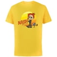 thumbnail image 1 of Star Wars Young Jedi Adventures Nash Durango & RJ-83 Sun - Short Sleeve Cotton T-Shirt for Adults - Customized-Yellow, 1 of 5