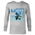 thumbnail image 1 of Star Wars Young Jedi Adventures Nubs Jedi Hero & Lightsaber - Long Sleeve T-Shirt for Men - Customized-Athletic Heather, 1 of 5