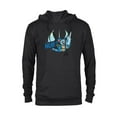 thumbnail image 1 of Star Wars Young Jedi Adventures Nubs & Lightsaber - Pullover Hoodie for Adults - Customized-Black, 1 of 5