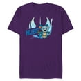 thumbnail image 1 of Star Wars Young Jedi Adventures Nubs & Lightsaber - Short Sleeve Blended T-Shirt for Adults - Customized-Purple, 1 of 5