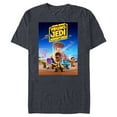 thumbnail image 1 of Star Wars Young Jedi Adventures Official Poster Art - Short Sleeve Blended T-Shirt for Adults - Customized-Navy Heather, 1 of 5