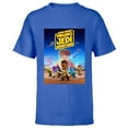 thumbnail image 1 of Star Wars Young Jedi Adventures Official Poster Art - Short Sleeve T-Shirt for Kids - Customized-Royal, 1 of 5