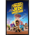 thumbnail image 1 of Star Wars: Young Jedi Adventures - One Sheet Wall Poster, 22.375" x 34" Framed, 1 of 6
