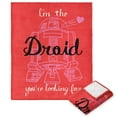 thumbnail image 1 of Star Wars Your Droid Lucas Films Kids Silk Touch Throw Blanket, 50 x 60 inches, 1 of 5