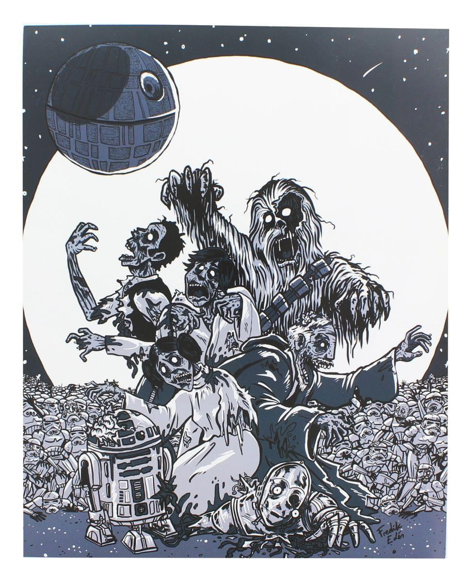 Star Wars Zombies 8x10 Art Print by Fredrik Eden (Nerd Block