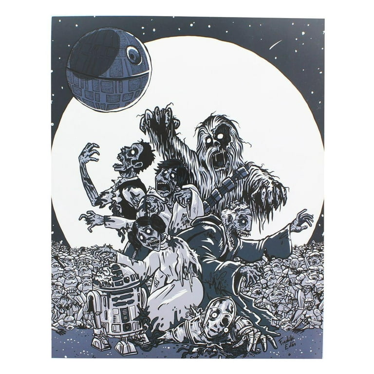 Star Wars Zombies 8x10 Art Print by Fredrik Eden (Nerd Block