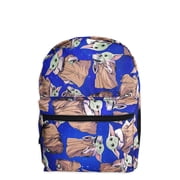 Star Wars by Lucasfilm Unisex 16 Inch All Over Print Large Backpack, Green