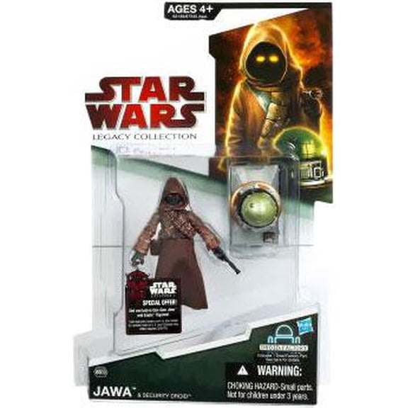Star Wars-lucas Sw 3.75 Bsc Fig Jawa W/ Security Droid