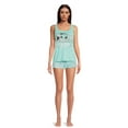 thumbnail image 1 of Star Wars the Child Women's and Women's Plus Shorty Pajama Set, 2-Piece, 1 of 5