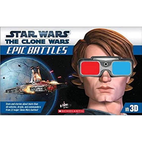 Pre-Owned Star Wars the Clone Wars Epic Battles in 3D (Paperback) 0545429889 9780545429887