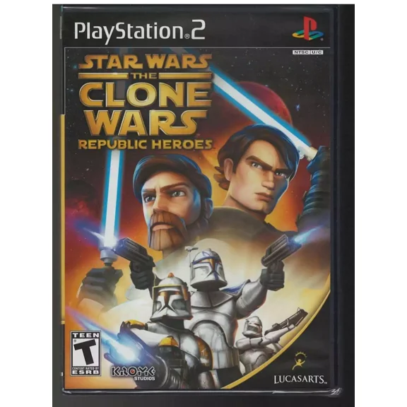 Star Wars the Clone Wars: Republic Heroes PS2 (Brand New Factory Sealed