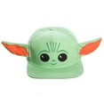 thumbnail image 1 of Star Wars the Mandalorian Grogu Snapback Cap, 1 of 5