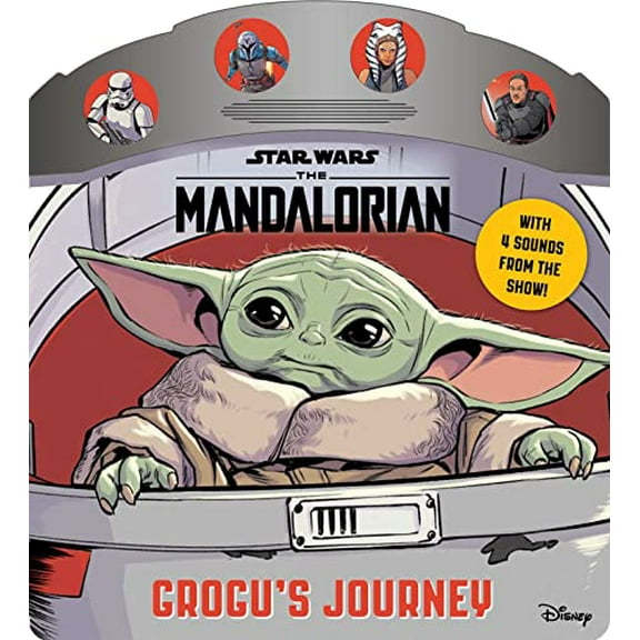 Pre-Owned Star Wars the Mandalorian: Grogu's Journey: With 4 Sounds from the Show! (4-Button Sound Books) Paperback