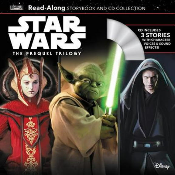 Pre-Owned Star Wars the Prequel Trilogy Read-Along Storybook & CD Collection (Paperback) 136804350X 9781368043502