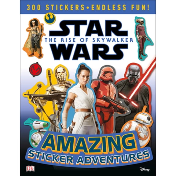 Pre-Owned Star Wars the Rise of Skywalker Amazing Sticker Adventures (Paperback) 146547904X 9781465479044