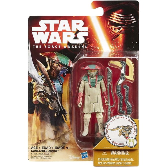 Star Wars theForce Awakens 3.75-Inch Figure Desert Mission Constable Zuvio
