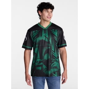 Star Wars The Mandalorian Men's and Big Men's Graphic Mesh Soccer Jersey, Sizes XS-5XL