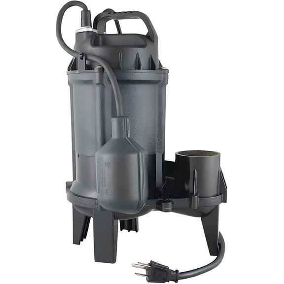Star Water Systems 1/2 Hp Cast Iron Submersible Sewage Pump