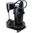 thumbnail image 1 of Star Water Systems 1/3 Hp Cast Aluminum Submersible Sump Pump With Vertical Float, 1 of 2