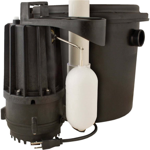 Star Water Systems Drainmaker 1/3 H.P. Sewage Ejector Pump SDP03