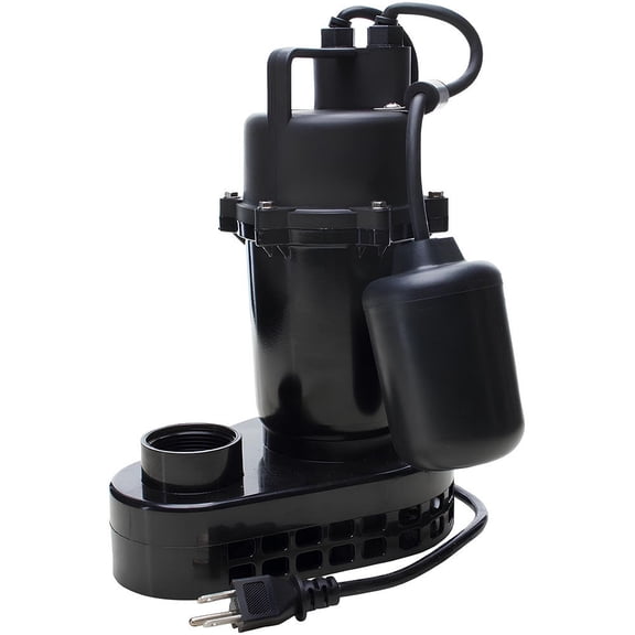 Star Water Systems Submersible Sump Pump With Tethered Float Switch 1/2Hp
