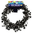 thumbnail image 1 of Star Wire Garland - 25ft - Black 1 per pack - Party Supplies - Decorations - 1 pack, 1 of 1