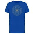 thumbnail image 1 of Star With Golden Frame Mandala Tee Men's -Image by Shutterstock, 1 of 1