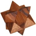 thumbnail image 1 of Star - Wooden Brain Teaser Puzzle, 1 of 1