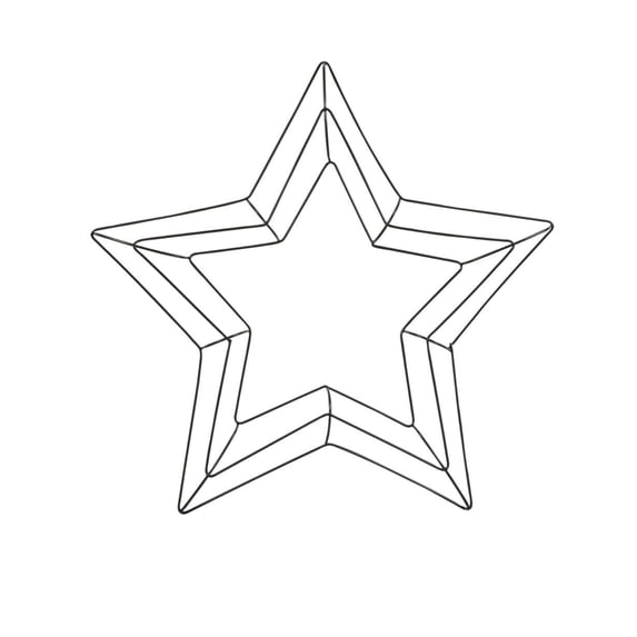Star Wreath Form