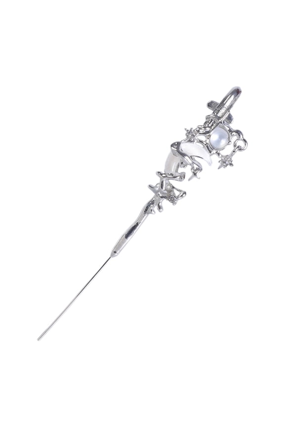 Star and Earrings Simple Ear Wrap Crawler Hook Women Earring Piercing Ear Rings Fashionable Accessories