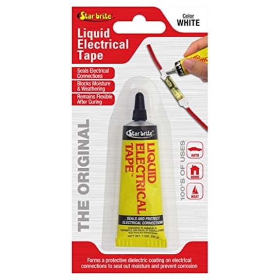 Star brite Liquid Electrical Tape - LET White 1 oz Tube