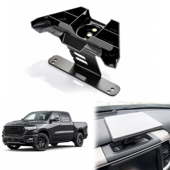Starlink Mini Mount for Dodge RAM 1500, Starlink Dashboard Mini Mount Starlink Mini Accessories Car Mounting for Dodge RAM 1500 2009+, No Drill, with Adapter
