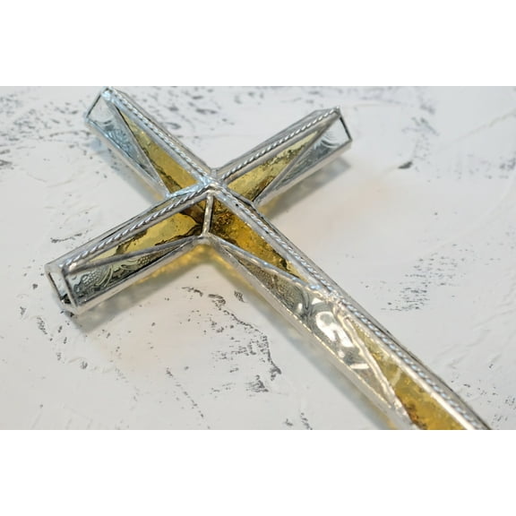 Star of Bethlehem - Christian Cross Stained Glass Jesus Christ Christian Gift Home Decor