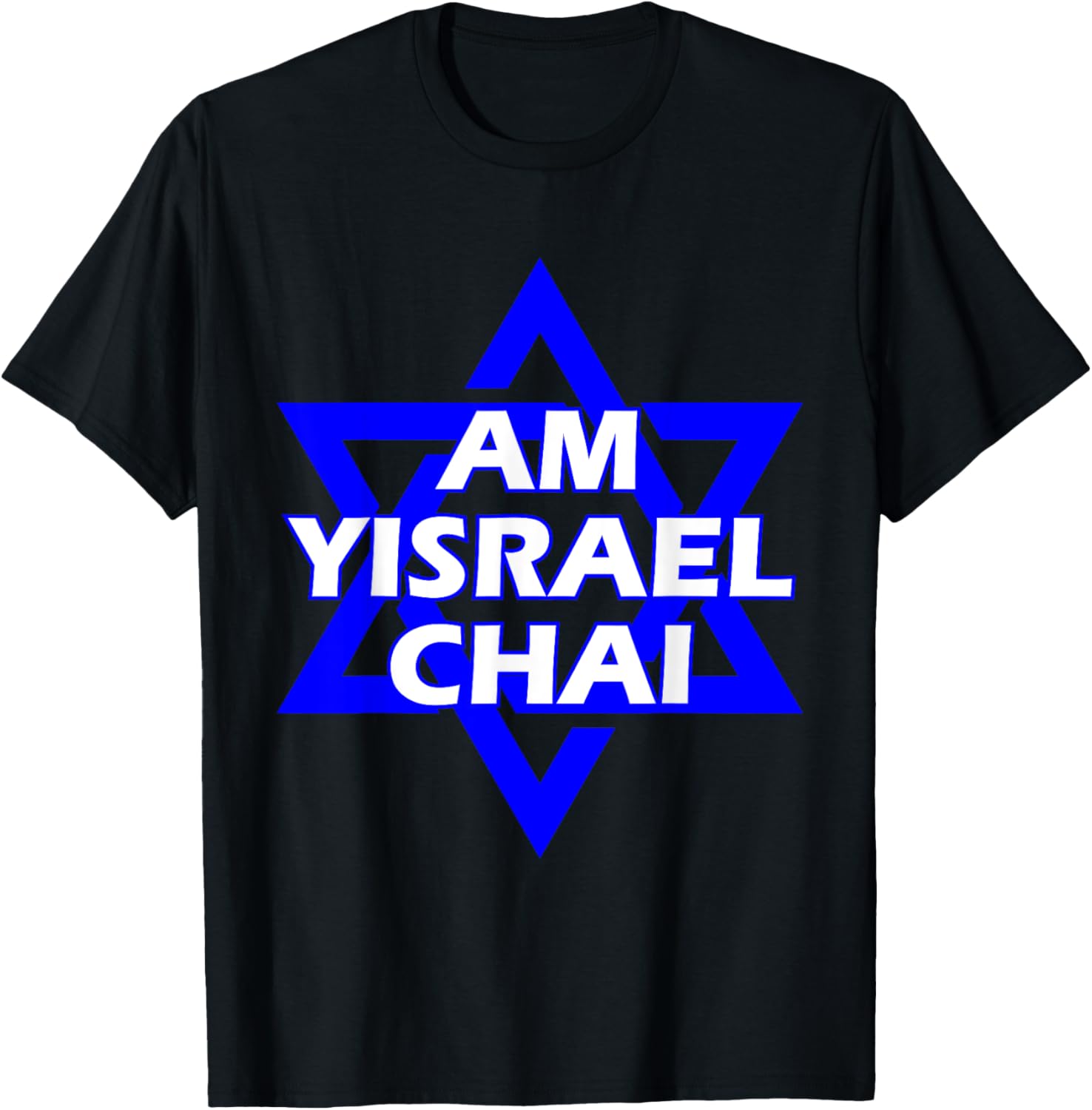 Star Of David Am Yisrael Chai Israel T Shirt Walmart Star Of David Am Yisrael Chai Israel T Shirt Walmart