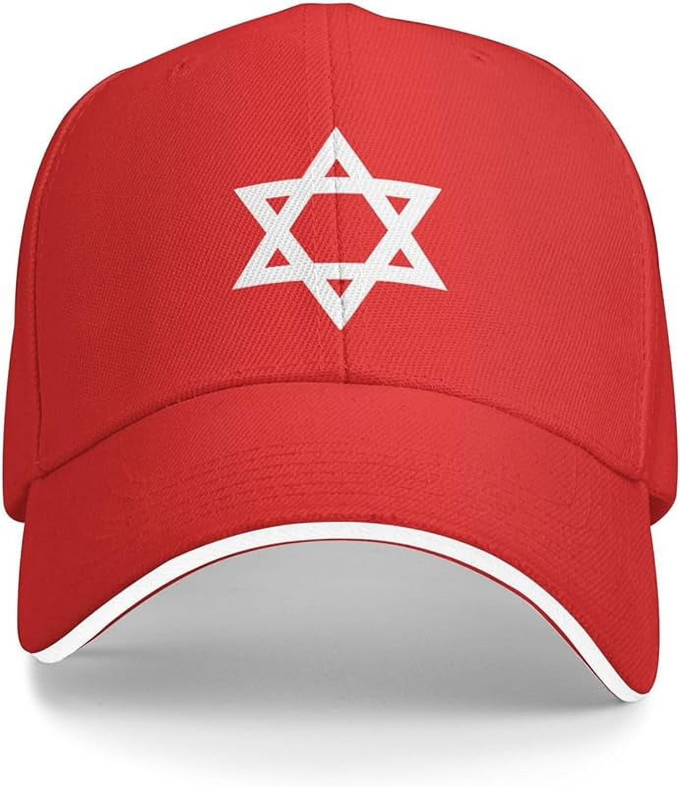 Star of David Hat Star of David Baseball Cap Israel Hat for Women Men ...