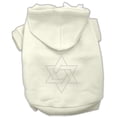 thumbnail image 1 of Hanukkah Pet, Dog  Cat Hoodie Rhinestone, "Star Of David", 1 of 6
