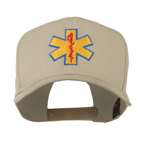 Star of Life Embroidered Cap - Khaki OSFM