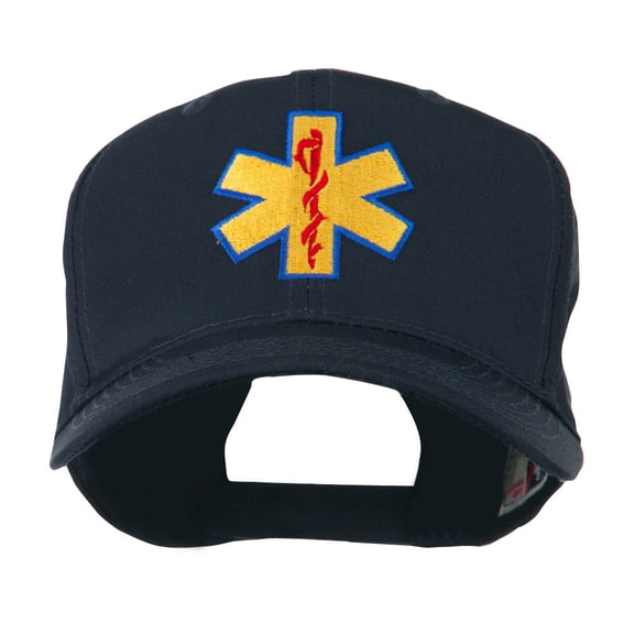 Star of Life Embroidered Cap - Navy OSFM