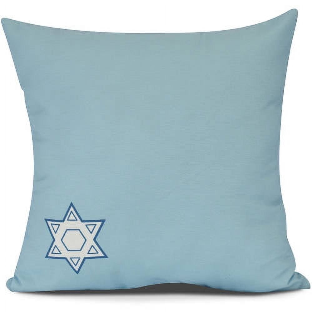 Star's Corner Geometric Print Pillow