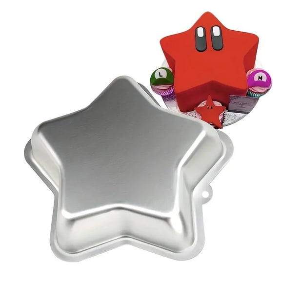 Star shaped cake pan, star shaped baking mold, creative aluminum cake mold, DIY bakeware, kitchen supplies
