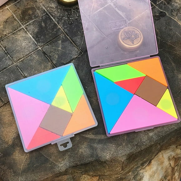 StarBay 3D Puzzle Tangram Puzzle Creative Hands-on Ability Easy to Assemble Parent-child Interactive Magnetic Jigsaw Toy for Kindergarten
