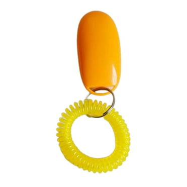 StarBay Click Clicker Pet Training Clicker Adjustable Frequency Wear-Resistant Solid Non Fading Convenient Stop Barking Exercise Professional Recall
