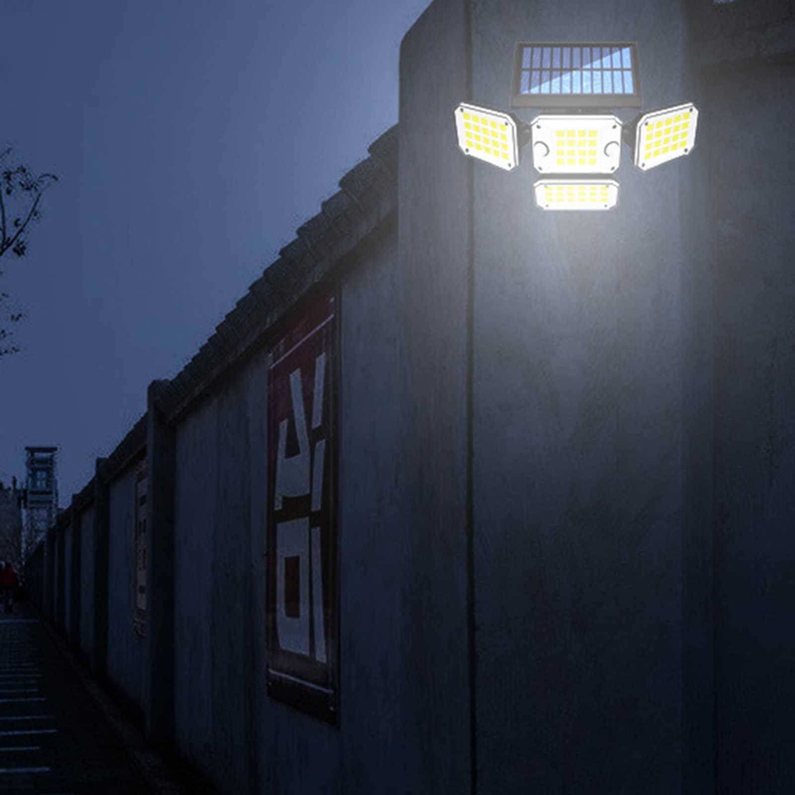 StarBay Durable Plastic Solar Lights Outdoor Super Bright Motion Sensor