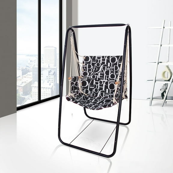 StarBay Indoor Swing Frame Swing Seat Metal Support Rack, Strong Load Bearing, A-shaped, Solid