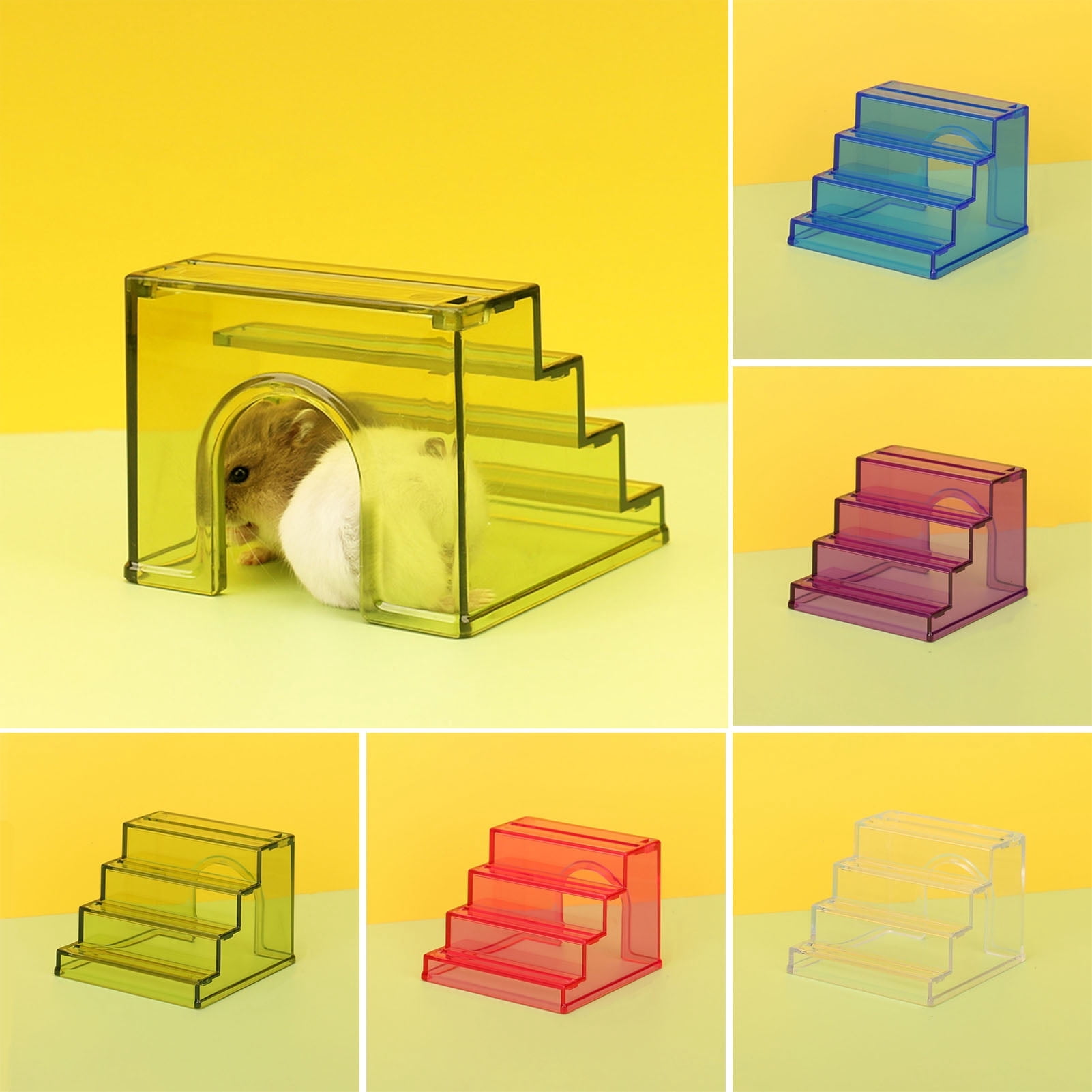 Fresh Look at Starbay Pet Cage Accessories 2 In 1 Hamster Climbing Ladder
