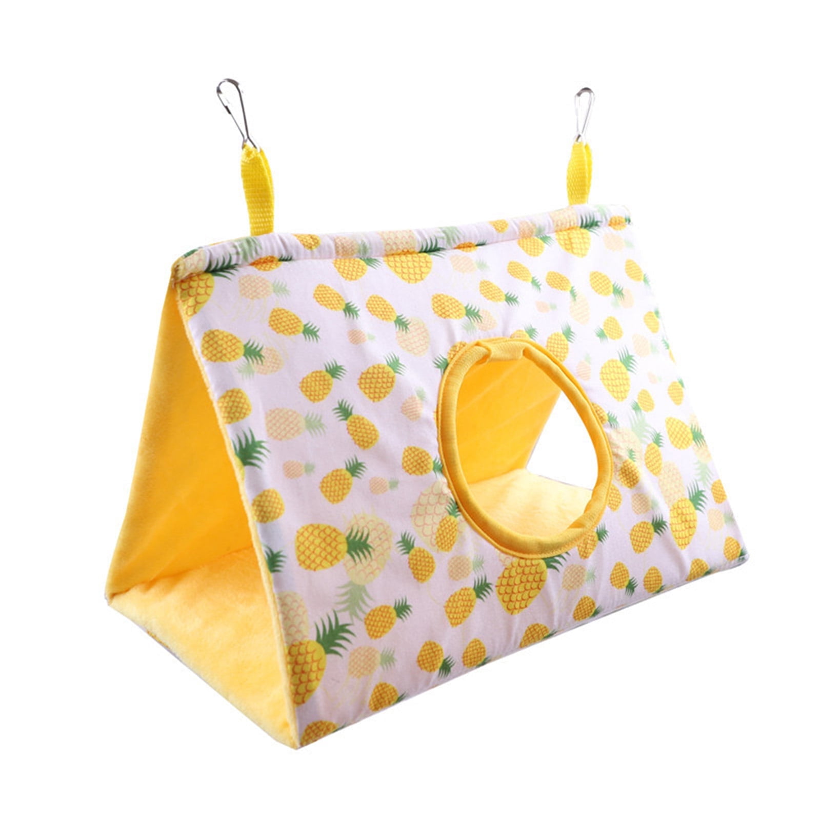 Image showcasing StarBay Printed Macaw Hammock Warm Hanging Swing, Bird Bed House, Cage ...