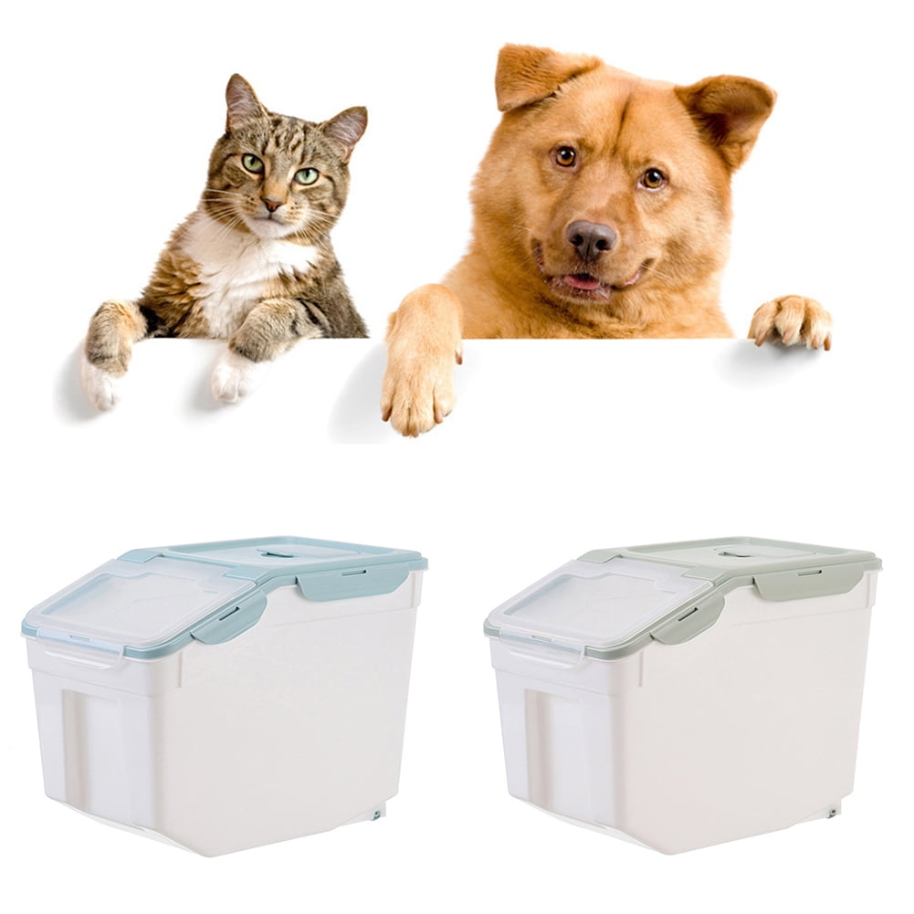 StarBay Storage Barrel Pet Dog Cats Food Barrel Sealed Container proof ...