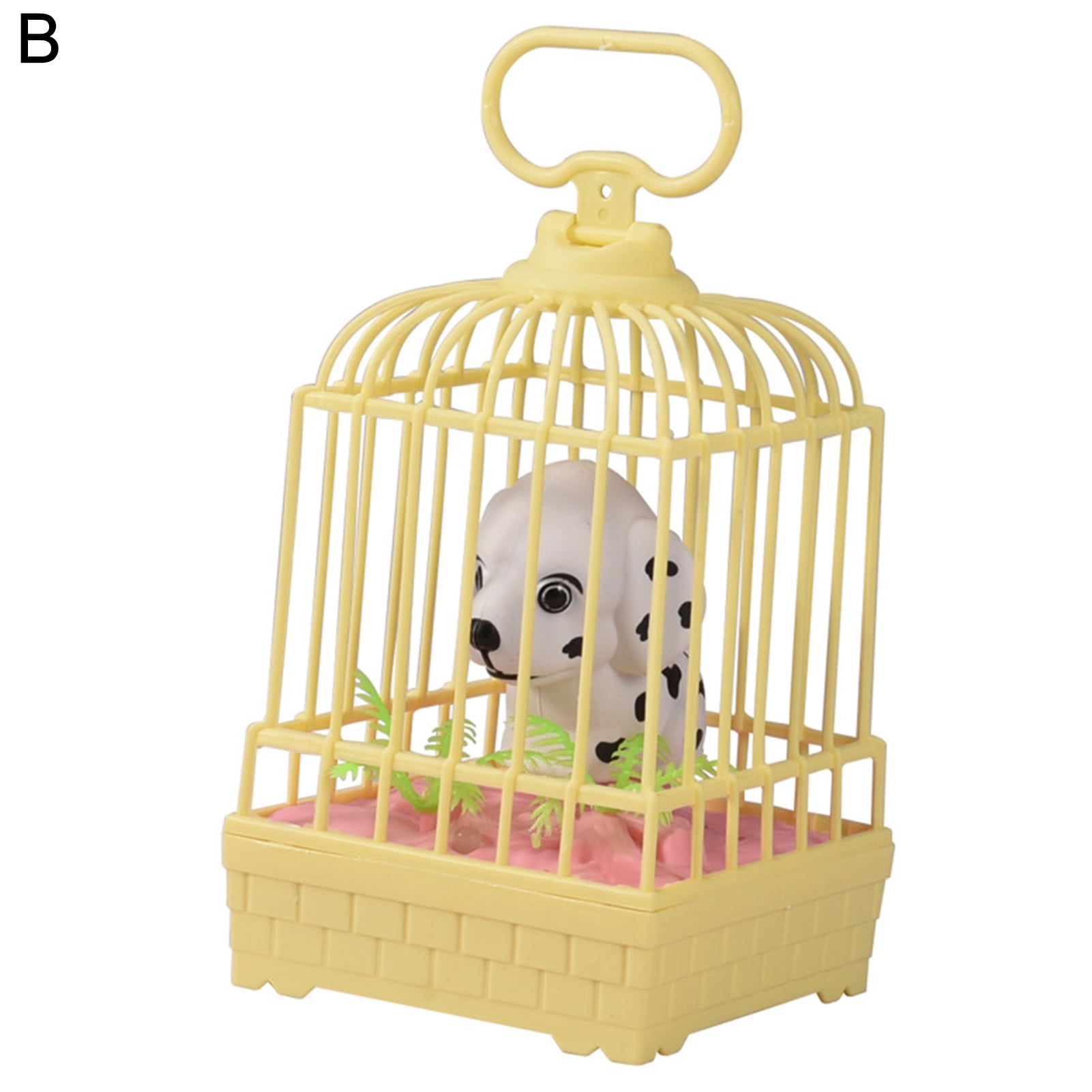StarBay Voice Control Birds Cage Toy Vivid Safe Plastic Birdcage for